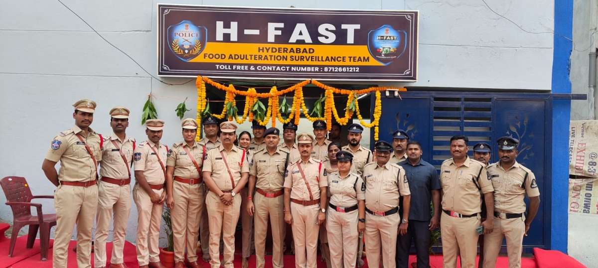 Hyderabad Police Launch H-FAST Team to Combat Food Adulteration with Toll-Free Helpline