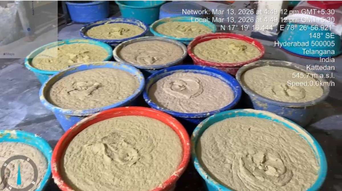 Illegal Adulterated Ginger-Garlic Paste Units Busted in Hyderabad, Two Arrested