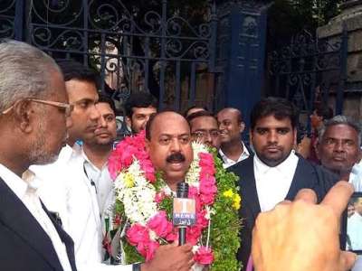 Zakeer Hussain Javid M Secures Hattrick Win in Telangana Bar Council Elections