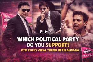 “Which Political Party Do You Support?” Trend Goes Viral; KTR and BRS Dominate in Telangana