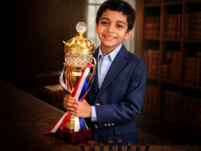 Narayana Schools Student Kshiv Chakave Ranks World No. 10 in Under-6 Chess