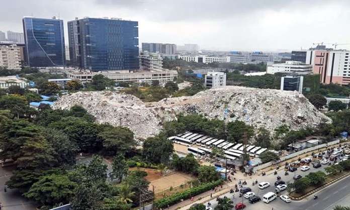 Officials Inspect Gachibowli Road Debris, Seek Citizen Suggestions for Cleanup Solutions