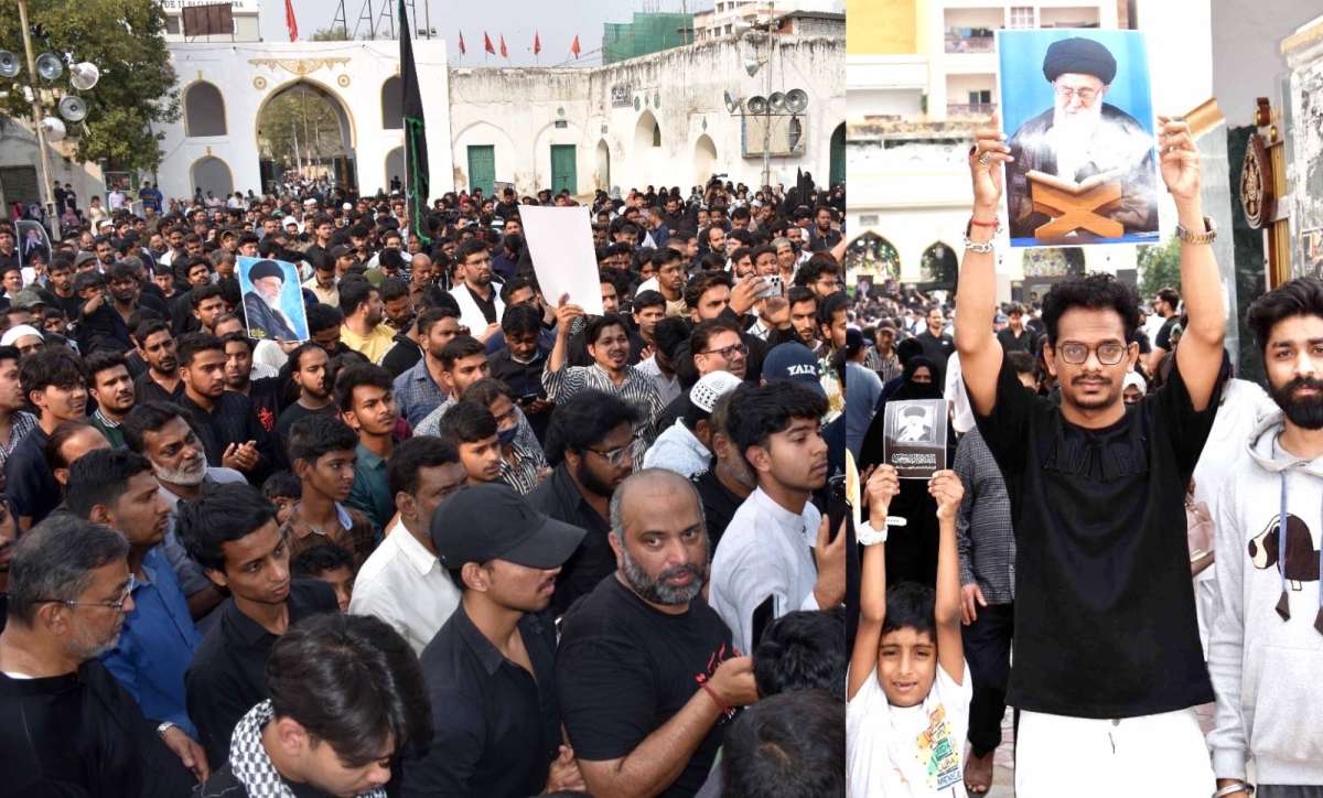 Protests Erupt in Hyderabad’s Old City After Reports of Attack on Ali Khamenei in Tehran