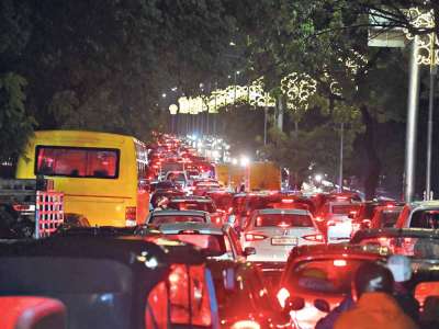 Strong Winds Cause 14 Tree Falls, Traffic Chaos in Hyderabad IT Corridor