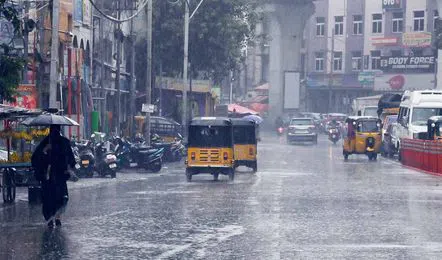 Thunderstorm and Hailstorm Alert Issued for Western Hyderabad Areas