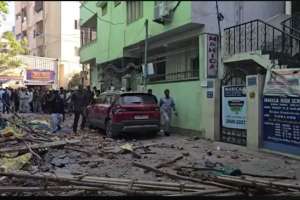 Two Workers Killed, Three Injured in Scaffolding Collapse at Tolichowki Construction Site