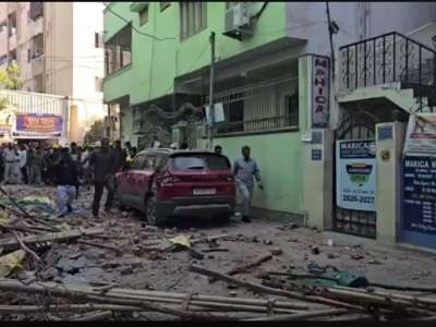 Two Workers Killed, Three Injured in Scaffolding Collapse at Tolichowki Construction Site