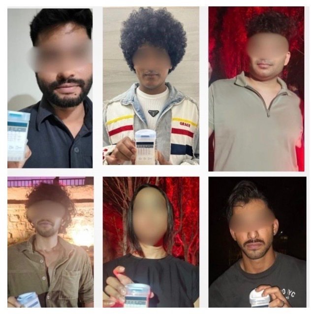 6 Test Positive for Drugs at Golconda’s Taramathi Baradari Party, EAGLE Force Raids