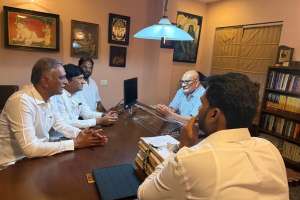 BRS Team Meets Top Lawyer on Kaleshwaram Case, Defection Strategy in Delhi