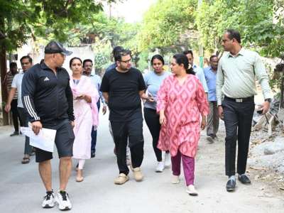 Cyberabad Municipal Commissioner Inspects Kavuri Hills and Kakatiya Hills, Reviews Civic Amenities