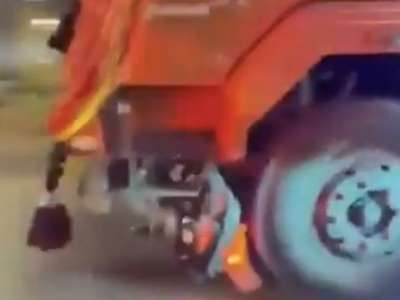 DCM Truck Drags Scooty for 5 Kilometers in Madhapur, Woman Dies