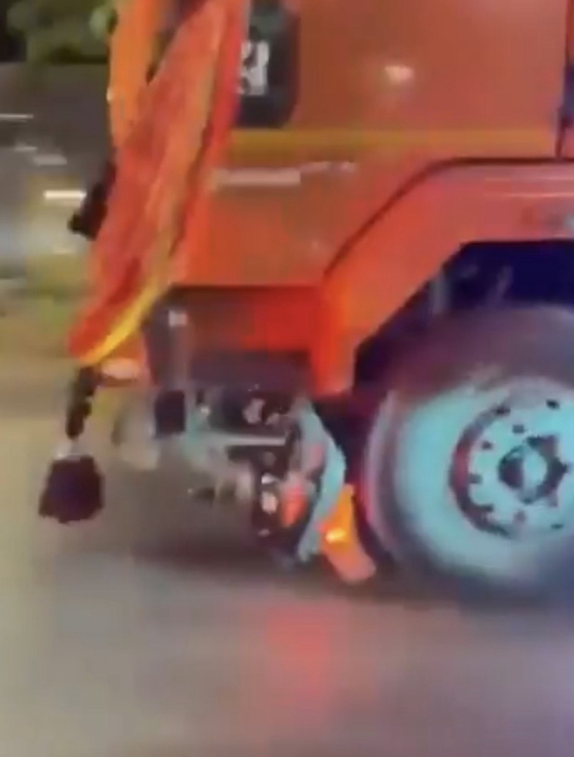 DCM Truck Drags Scooty for 5 Kilometers in Madhapur, Woman Dies