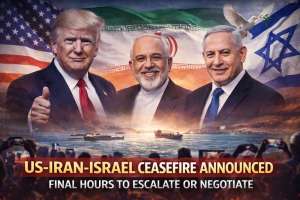 US-Iran-Israel Agree to Two-Week Ceasefire, Strait of Hormuz Reopens