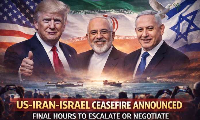 US-Iran-Israel Agree to Two-Week Ceasefire, Strait of Hormuz Reopens