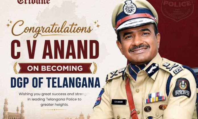 C.V. Anand Appointed as Telangana’s New DGP; A Look at His Career