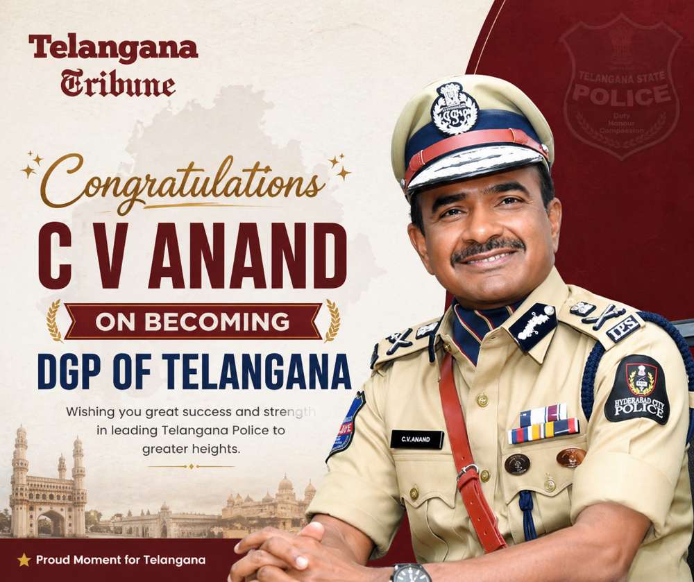 C.V. Anand Appointed as Telangana’s New DGP; A Look at His Career