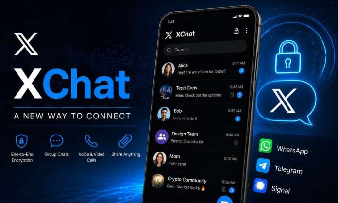 X Launchs “XChat” to Take on WhatsApp, Pushes Deeper Into Messaging Space