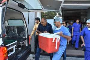 Green Channel Alert: Live Lungs Airlifted from Bengaluru to Hyderabad for Emergency Transplant