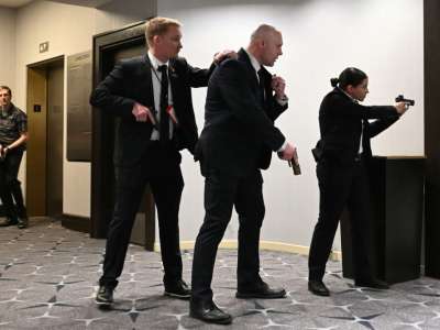 Security Scare Near White House After Gunfire Reports at Trump Event