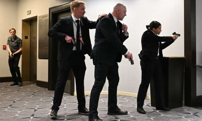 Security Scare Near White House After Gunfire Reports at Trump Event