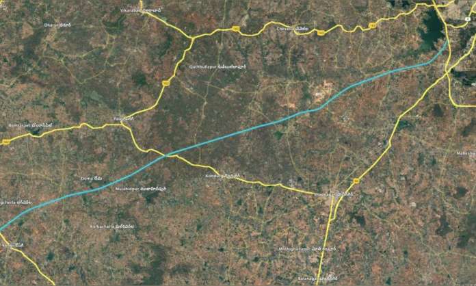 Radial Road-2 Project to Connect Shamshabad Airport with Kodangal Over 81 Kilometers
