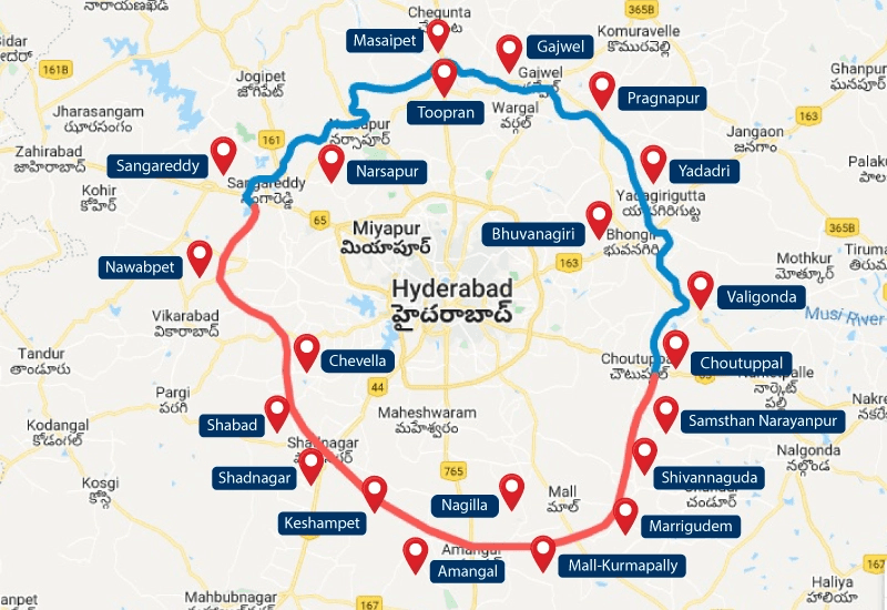 RRR Land Acquisition Speeds Up in Bhuvanagiri, Farmers Receive Compensation