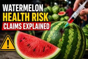 Viral Claims of Chemical-Injected Watermelons Raise Health Concerns — Experts Clarify Facts