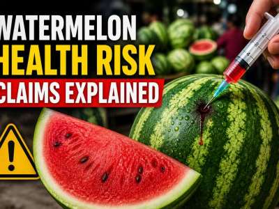 Viral Claims of Chemical-Injected Watermelons Raise Health Concerns — Experts Clarify Facts