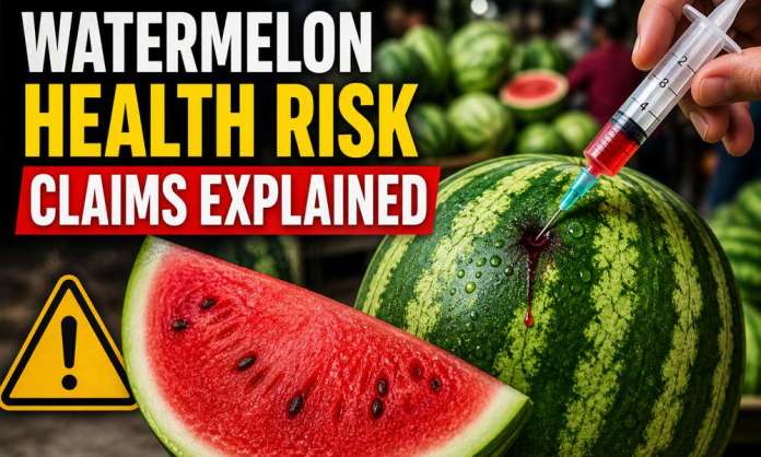 Viral Claims of Chemical-Injected Watermelons Raise Health Concerns — Experts Clarify Facts