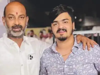 Bandi Sanjay Hands Over Son to Police for Questioning Following Allegations