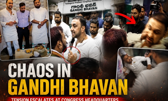 Congress Leaders Clash at Gandhi Bhavan Over Protocol Issues, Later Reach Compromise