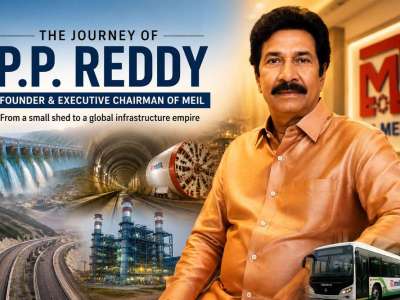 From a Small Pipe Unit in Hyderabad to a Global Infrastructure Giant: The Extraordinary Journey of MEIL Founder P.P. Reddy