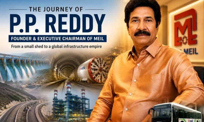 From a Small Pipe Unit in Hyderabad to a Global Infrastructure Giant: The Extraordinary Journey of MEIL Founder P.P. Reddy