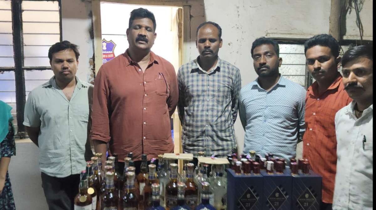 Fake Premium Liquor Racket Busted in Hyderabad, Software Employees Targeted