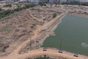 HYDRAA Clears Encroachments Worth ₹5500 Crore at Mushkin Cheruvu Lake in Hyderabad