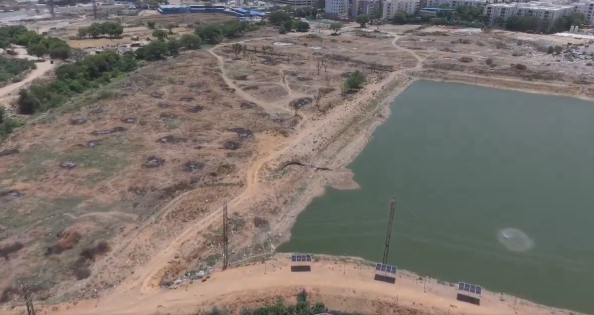 HYDRAA Clears Encroachments Worth ₹5500 Crore at Mushkin Cheruvu Lake in Hyderabad