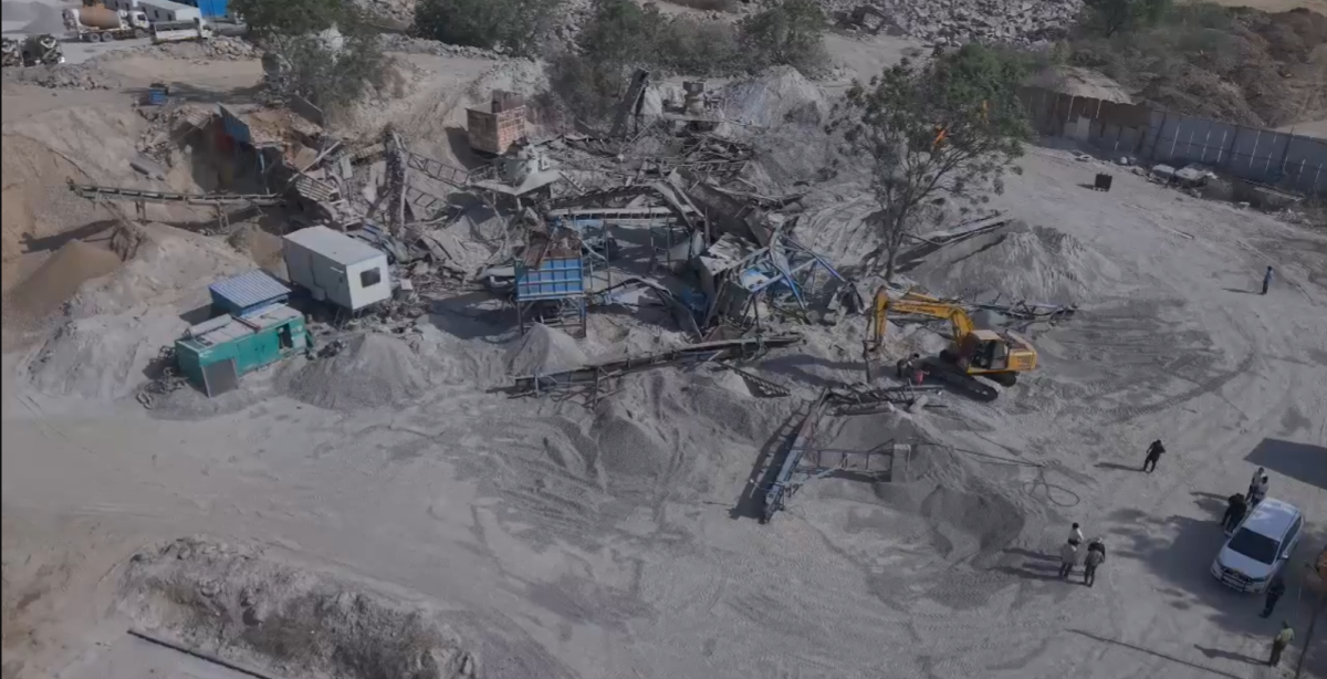 HYDRAA Demolishes 6 Illegal Stone Crushing Units in Telangana for Violations
