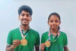 Narayana Schools Students Win Gold, Silver, Bronze in National Skating and MMA Championships