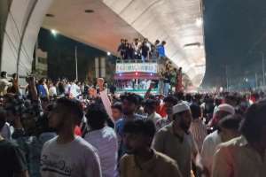 Tension at Mehdipatnam After Stone Pelting Over Suspected Cattle Transport Lorry