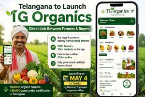 Telangana Govt to Launch ‘TG Organics’ App on May 4, Direct Farmer-to-Consumer Link Planned