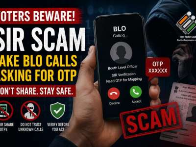 Telangana Voters Alert: Cyber Criminals Using SIR Process to Steal OTPs Through Fake BLO Calls