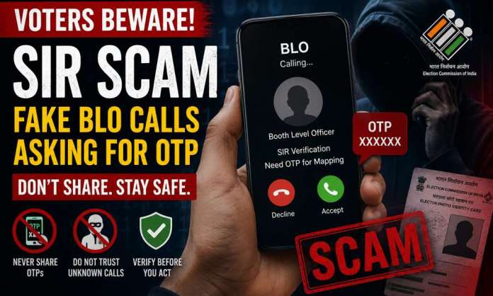 Telangana Voters Alert: Cyber Criminals Using SIR Process to Steal OTPs Through Fake BLO Calls