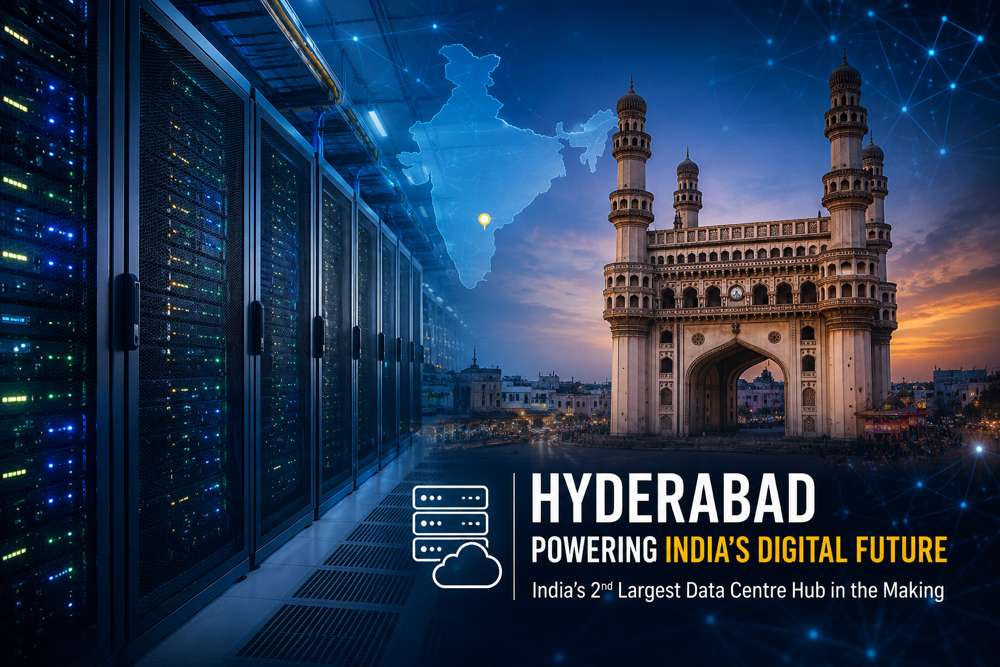 Hyderabad Set to Become India’s Second-Largest Data Centre Hub as AI and Cloud Investments Surge