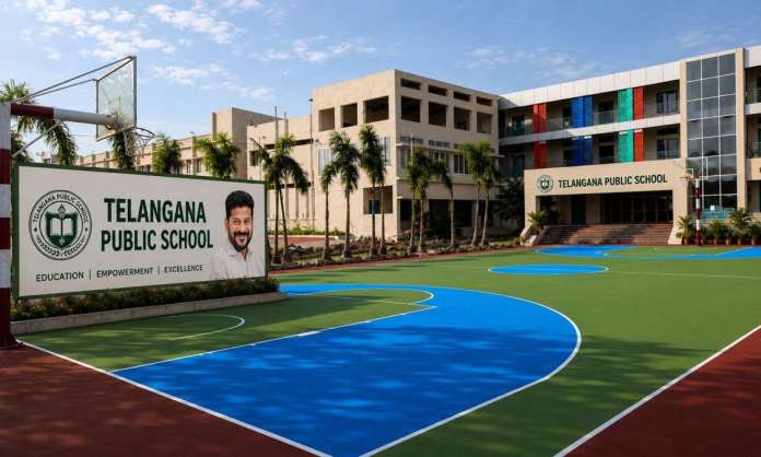 CM Revanth Reddy Inaugurates First Telangana Public School in Arutla Village