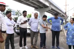 Cyberabad Municipal Team Review and Corrective Measures Following Heavy Rainfall