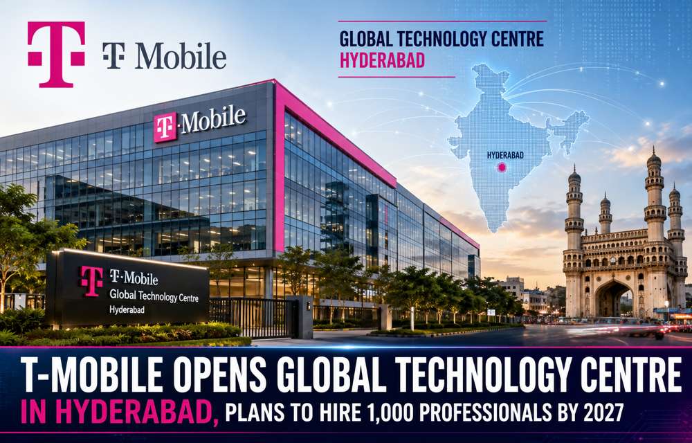 T-Mobile Opens Global Technology Centre in Hyderabad, Plans Major Expansion in India