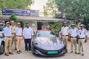 Hyderabad Businessman Booked After 11-Year-Old Son Drives Luxury Car on ORR