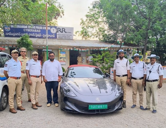 Hyderabad Businessman Booked After 11-Year-Old Son Drives Luxury Car on ORR