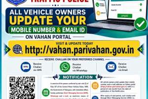 Hyderabad Traffic Police Urges Vehicle Owners to Update Contact Details on VAHAN Portal