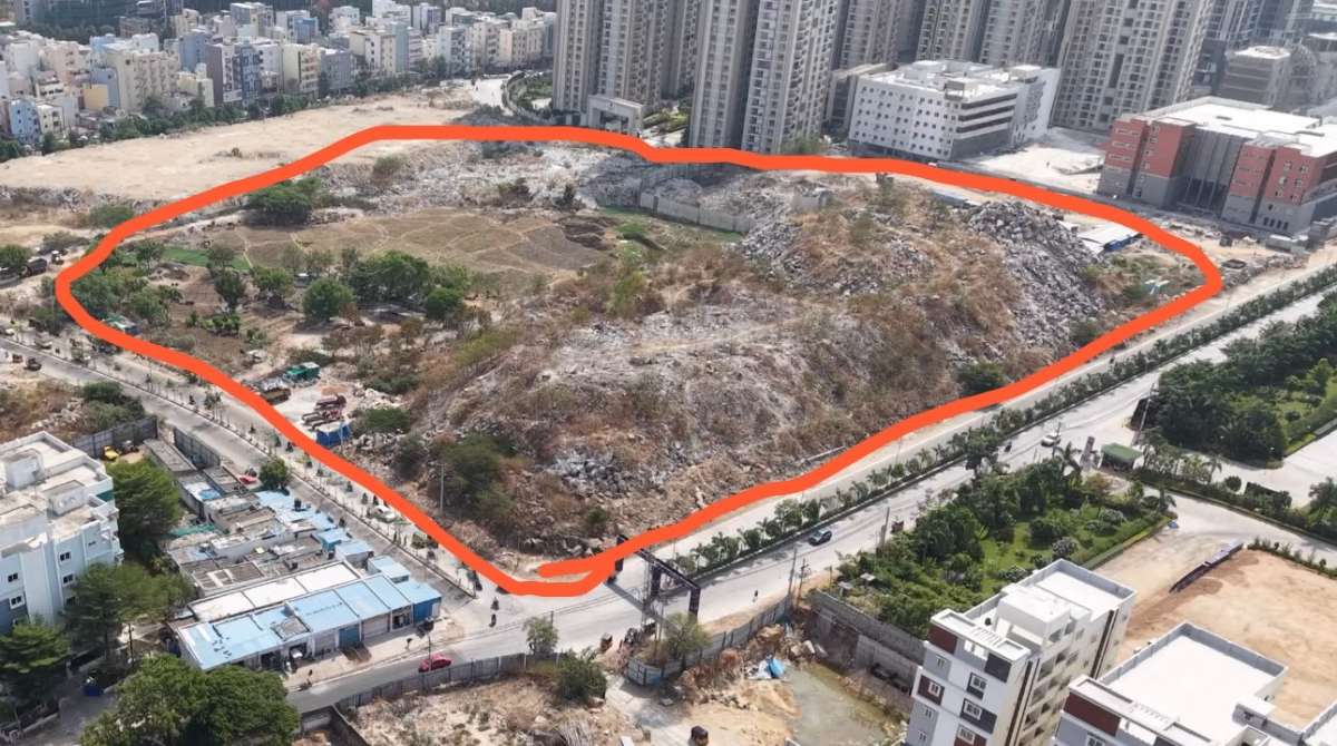 HYDRA Fences 15 Acres of Government Land Worth Rs. 3,000 Crores Near Cyber Towers